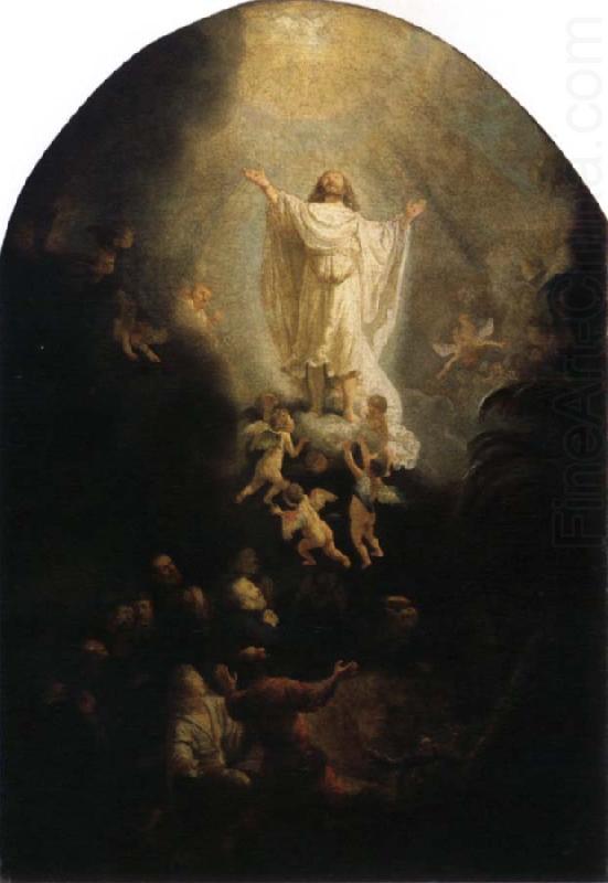 REMBRANDT Harmenszoon van Rijn The Ascension of Christ china oil painting image